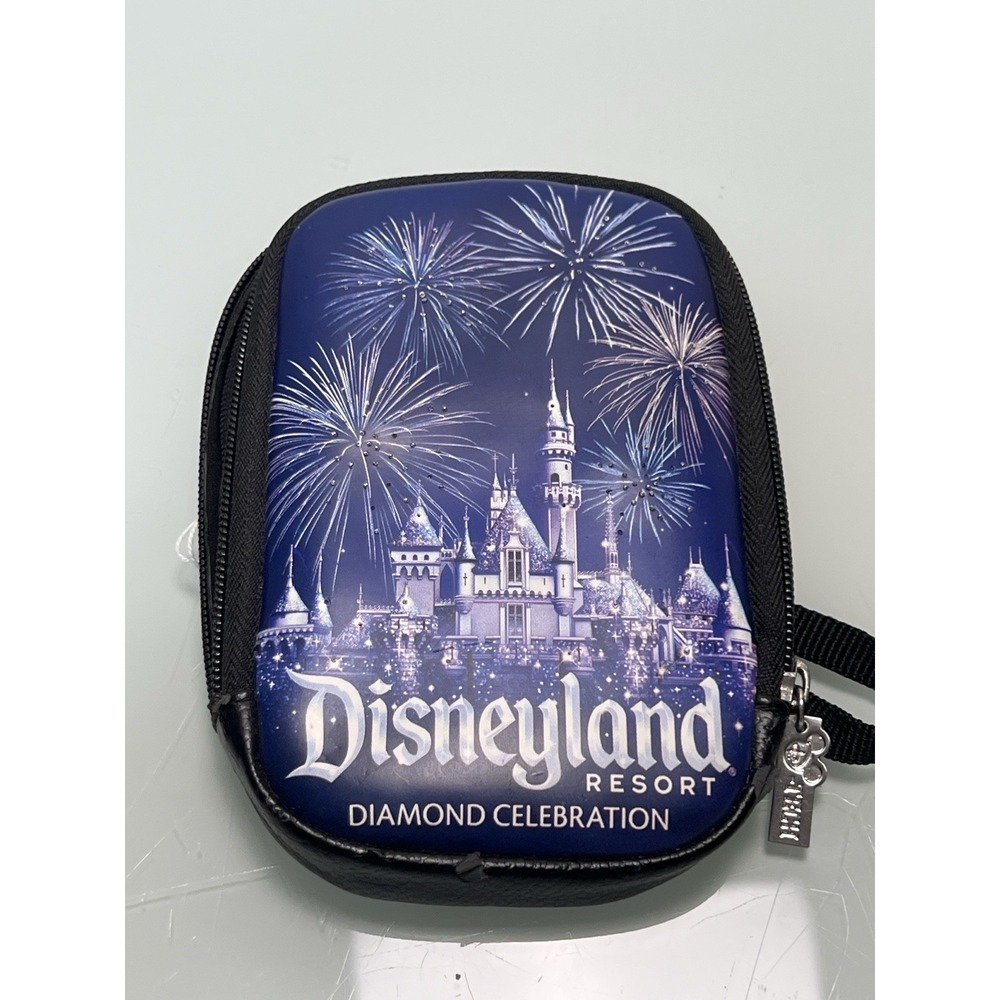 Disney Parks Disneyland Diamond Celebration Fireworks Castle Wristlet Case‎